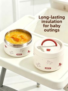 YOULUNMEI | Mini Infant 24-Hour Insulation Stainless Steel Food Container