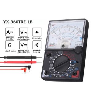 1 Máy Đo Vạn Năng Analog Với Màn Hình Hiển Thị Con Trỏ Máy Kiểm Tra Điện Đa Năng Cho Điện Áp AC/DC Đo Điện Trở Với Bút Kiểm Tra