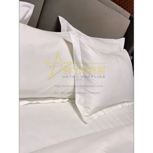 STARS White Pillow Case Hotel/Sarung Bantal Putih Hotel/Hotel Pillow Case Cotton/Hotel Pillow Cover