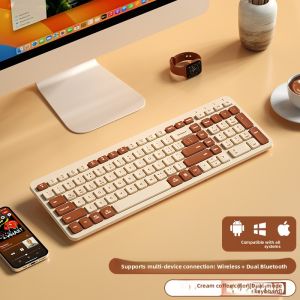 B.O.W | BOW Dual Mode Wireless Bluetooth Keyboard Mouse Set For Mac Apple Laptop Huawei Computer Silent Key Mouse Combo Universal Use