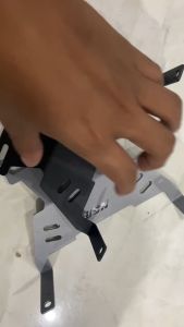 BREKET DUDUKAN PLAT NOMOR MODEL KUMIS BREKET PLAT NOMOR NMAX OLD/LAMA 2015-2019