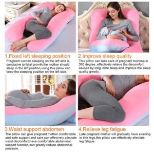 COD Bantal hamil / Maternity Pillow / Bantal Hamil dan menyusu i/ bantal ibu hamil / bantal hamil tidur / bantal hamil empuk GRATIS PAKING BUBLE WRAB