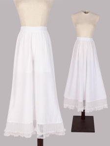 Sheng Xinji Cotton Anti-Static A- line Large Hem Skirt Horse-Face Skirt Inner Wear Base Lace Compression Pants Slip Dress Han Dynasty Summer