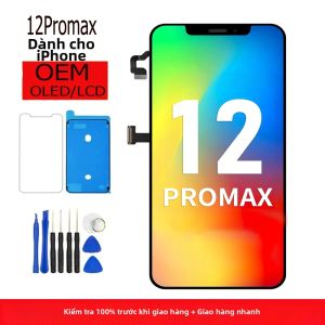 Màn Hình LCD INCELL A2411 A2342 A2410 A2412 Cho iPhone 12 Pro Max Với Màn Hình Cảm Ứng 3D Thay Thế Màn Hình Điện Dung Màu Đen Màn Hình Điện Thoại Di Động
