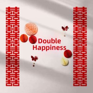 Wedding Decoration Wall Stickers Felt Non-woven