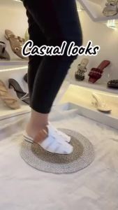 TA02 BAPAU SELOP WANITA KERONJO MIRANDA Sandal Desain Modern