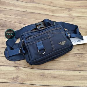 Tas Selempang Tas Pinggang Pria Nylon Waterproof