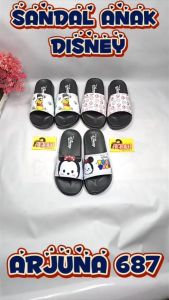 Sandal Anak Perempuan Disney Lucu Bahan Karet Empuk Ringan Premium / ARJUNA 687