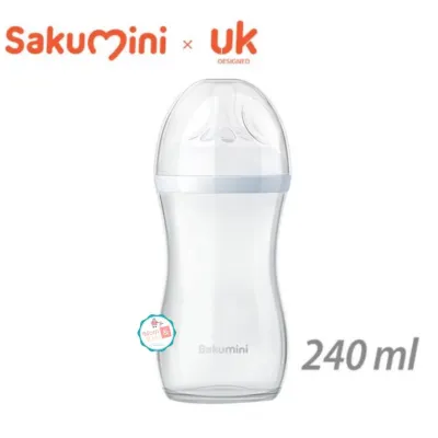 SAKUMINI Baby Natural Milk Feeding Bottle 120ml 240ml | Botol Susu Bayi Newborn