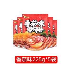 Mini Tomato Flavored Snack Instant Rice Noodles Spicy And Sour Good Huan Luos Special Product from Liuzhou Convenient Fanmi Instant Food