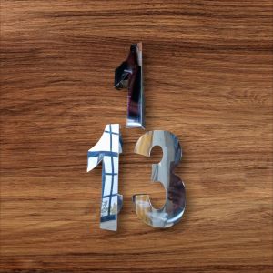 House Number Building Letter Signage 3D Decor