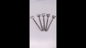 Tookdee ไม้เกาหลัง สแตนเลส แบบพกพา ยืดหดได้ ราคาต่อชิ้น คุณปลอดภัย สวยงามเยาว์ สมาธิ สีผ้า