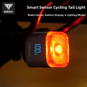 TOSUOD | Smart Sensor Rear Light for Mountain and Road Bikes