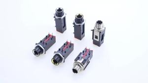 YanXi 2/5PCS 6.35mm Mono / Stereo Audio Jack 3Pin Mono Stereo Microphone Socket Thread Panel Mount Connector