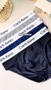 3pcs cacti keno mens plus size boxer briefs korean underwear for men high quality cotton boxer shorts mens original boxer for men 3XL4XL5XL mens underwear brief sale