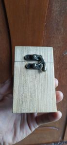 kotak tempat ro*ok elegan - Asli kayu jati