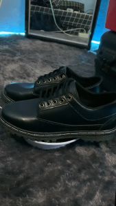 Promo New Realese! Servodio Sepatu Oxford Pria Formal Kantor Kerja Kuliah Kondangan Sekolah Pantofel Gavi Black