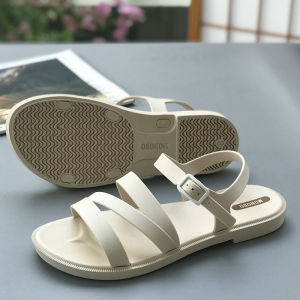 Pure Import Thai Sandals Womens 2024 New Arrival Summer Outdoor Korean Style New Hasp Retro Nostalgic Latex Shoes