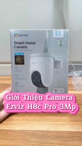 Camera Ezviz H8C Pro 3MP 2K Ngoài trời chống nước Đàm thoại 2 chiều Báo Động Chống Trộm Bảo hành chính hãng 2 năm
