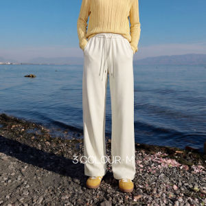 3COLOUR·S | Elastic Waist Loose Leisure Pants