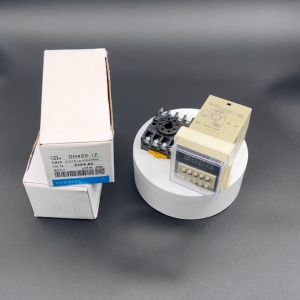 AC220V DH48S Digital LED Timer Relay With Base Programmable Timer Relay Switch