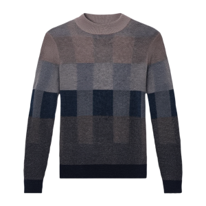 HENGYUANXIANG | Hengyuanxiang Mens 100 Pure Wool Knitwear Thick Half High Collar Autumn Winter New Style Fashionable City Casual Long Sleeve Sweater