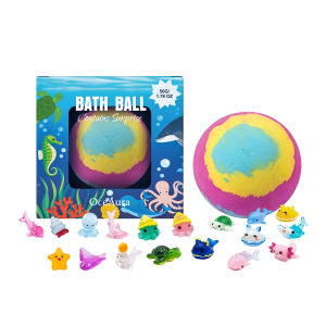 Kids Bath Balls Deep Cleaning Moisturizing Refreshing Skin Stress Relief Easy to Rinse Non-irritating Sea Salt Bath Balls