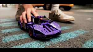 COD Mainan Blok Bangunan Rakitan Mobil Bahan ABS/Model Blok Bangunan Mobil Sport Pullback Mainan Anak Laki-laki Rakitan Mobil