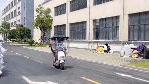 New Upgrade Bold Motorcycle Awning Electric Car Canopy Rainproof and Windproof UV Sunscreen awning