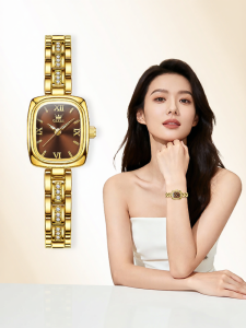 OLEVS | Vintage Small Gold Watch for Women Elegant