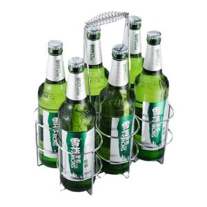แบบพกพาเบียร์lift Standมือถือร้านบาร์บีคิวktv Storage Rackวัสดุเหล็กเบียร์กรอบบาร์storage Rack Good Wine Trim