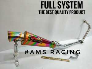 Knalpot Racing KOU MAHACHAI Rainbow Jupiter mx new/Jupiter mx old/Satria Fu karbu/Satria Fu injeksu