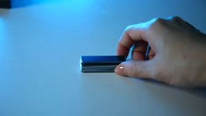 Mini Aluminum Alloy Metal Folding Phone Holder Invisible Foldable Mobile Phone Stand Holder Widely Universal Holder