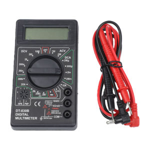 Máy Đo Vạn Năng Điện Tử DT830B Đo Điện Áp Xoay Chiều/một Chiều Ampe Kế Thiết Bị Kiểm Tra Mạch Điện Kèm Dây Đo Và Cáp Kết Nối Cho Việc Sửa Chữa Điện Tự Làm.
