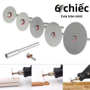 Bộ Đĩa Cắt Kim Cương Mini Lưỡi Cưa Tròn Chà Nhám Đá Mài Cho Chế Biến Gỗ Dụng Cụ Điện Dremel Phụ Kiện 21-50 Chiếc