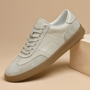 Mens Versatile Sports Shoes Retro Casual Plank Shoes Cow Tendon Bottom Drexin Fall New Style Agimatch Double Layered Leather