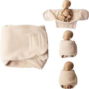 Soft Newborn Photography Props Posing Wraps Bag Assistant Professional Posture Quick Wrap for Baby Photoshoot Photo Boy Girl