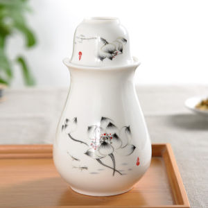 Bộ Đồ Đựng Rượu Bằng Gốm Sứ Mới Ấm Cốc Đựng Rượu Vang Trắng Và Rượu Vang Vàng Bộ Đồ Ăn Uống Gia Đình Thủ Công Phong Cách Sơn Dầu