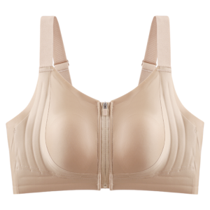 MiiOW | เสื้อชั้นในกีฬาแบบบางสำหรับผู้หญิง ฤดูร้อน ป้องกันการสั่นสะเทือน ป้องกันการหย่อนคล้อย หน้าตัดซิป เสื้อชั้นในหลังสวยงาม