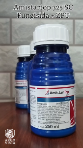 AMISTAR TOP 325 SC Fungisida 250 Ml Sistemik ZPT Amistartop Syngenta Obat Jamur Pertanian Perkebunan