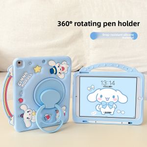 YINJIN | Cute Cartoon Rotatable Protective Case for iPad