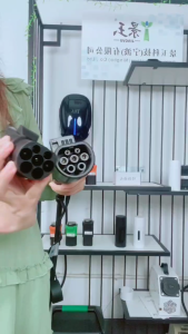 อะแดปเตอร์หัวชาร์จมาตรฐานยุโรป แปลงเป็นปลั๊กไฟในบ้านอเนกประสงค์ อุปกรณ์ประกอบเสาชาร์จ