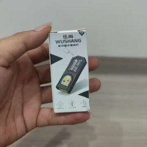 Đèn Pin Mini Móc Khoá Siêu Sáng GZ 01 Có Móc Treo Nam Châm Và Tích Hợp Sạc Type-C Tiện Lợi Đa Năng