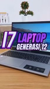 Laptop Acer Core I7 Gen 12 - Acer Aspire 3 A315-59-71E7 [Core I7-1255U | 24 GB | 512 GB SSD | Intel Iris Xe | 15.6" FHD | Silver | Garansi 1 Tahun]
