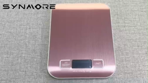 Synmore Timbangan dapur digital 10Kg/1g Stainless Steel USB Rechargeable Multi-Unit Kitchen Scale