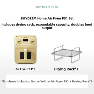 BUYDEEM | Intelligent Household Multi-functional With Viewing Window Large Capacity Air Fryer