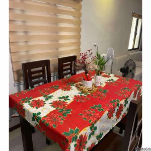 Christmas Design RedWhite Curtain matchy matchy 7ft6ftlababo