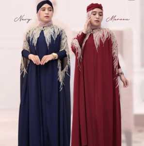 Kaftan kondangan Fuji Gratis manset gamis dan Turban kepala