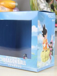 Dragon Ball Super Goku And Chi Chi Flying Cloud Scene Collectible Anime Model Toy Display Item Complete Fifth Egg Scene