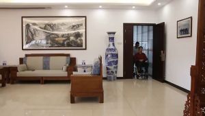 [Same Day Delivery] Multi-Functional Lifting Transfer Commode Wheelchair